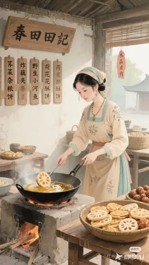 Ảnh bìa Diệu Trù - Bếp Lửa Dưới Tuyết, Ấm Cả Kinh Thành